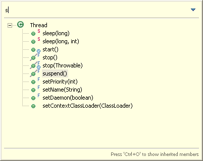 Deprecated elements in the outline