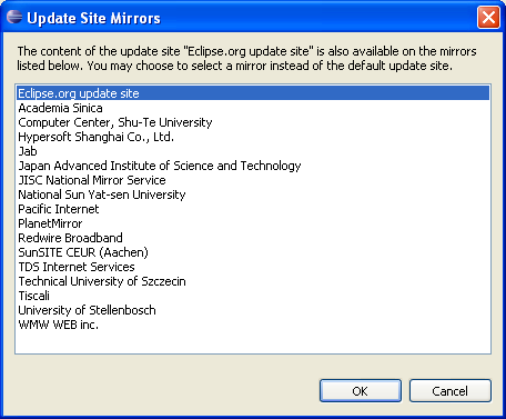 Screenshot showing mirrors