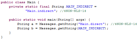 'Find Broken Externalized Strings' handles constants example