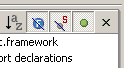 Outline view tool bar