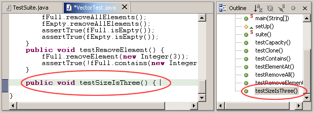 New method in outline view