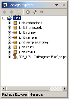 Package explorer