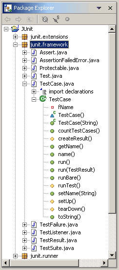 Package explorer