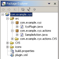 Initial plug-in project structure