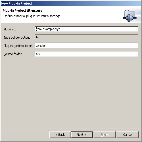 Plug-in Project Structure