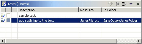 Task view