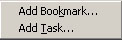 Marker Bar Menu