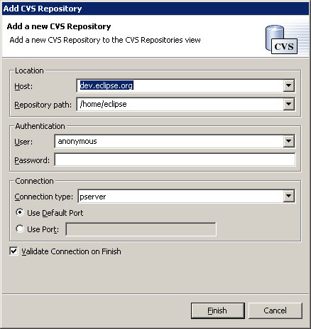 Repositories View