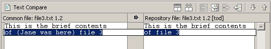 Text compare