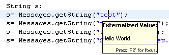 Picture of Externalize String hover