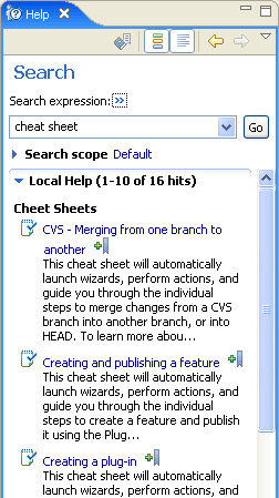 Picture showing Search enhancements