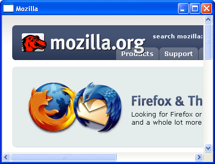 Mozilla on Windows
