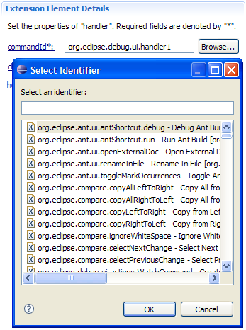 Referencing an identifier attribute