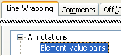 Java formatter preference page. Check the preference on the 'Line Wrapping' tab of the formatter profile.